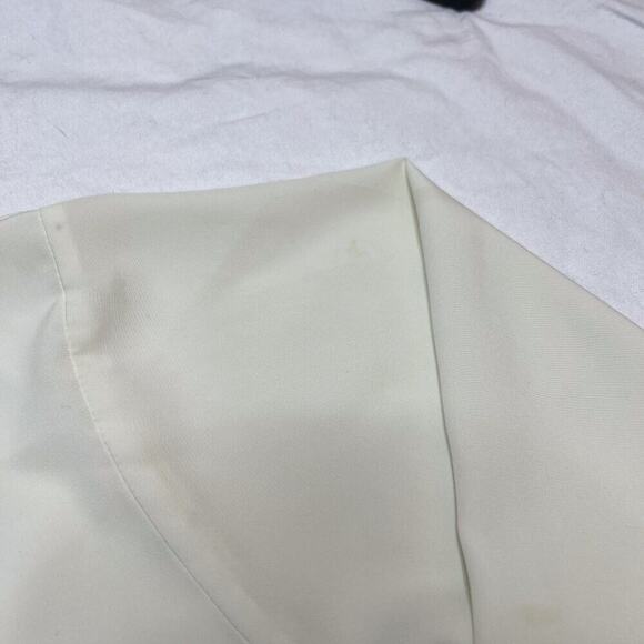 Yves St. Clair Vintage Embroidered Blouse Floral Pilgrim Collar Long Sleeve - Picture 6 of 13